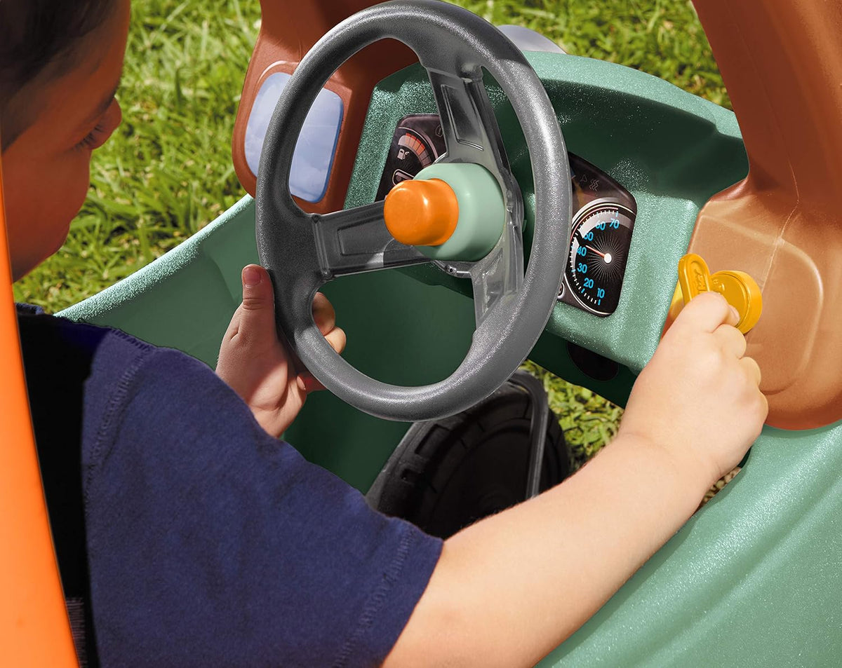 T-Rex Cozy Coupe de Little Tikes - Vehículo de juguete montable con...