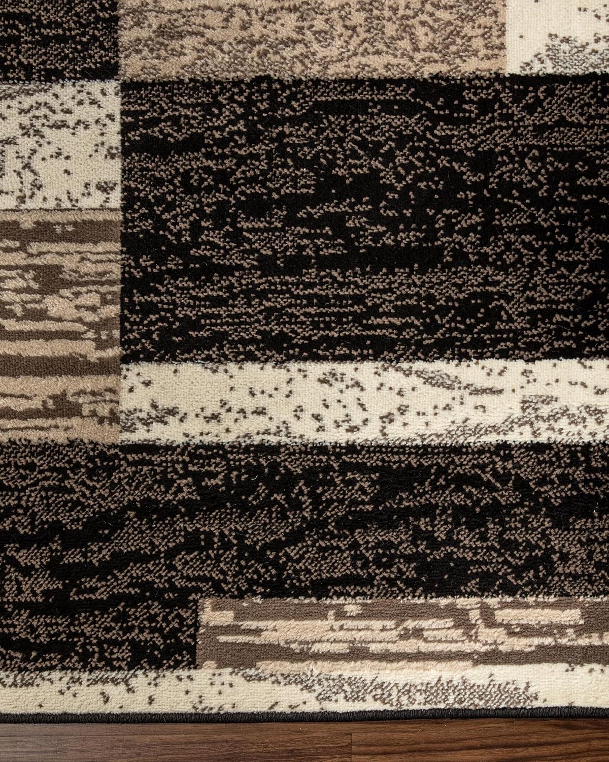 Superior Alfombra de área para interiores, respaldo de yute, decora...