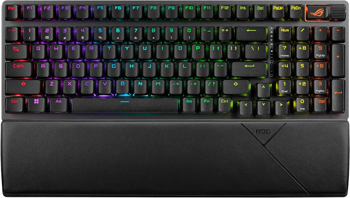 ASUS ROG Strix Scope II 96 Teclado inalámbrico para juegos y ratón...