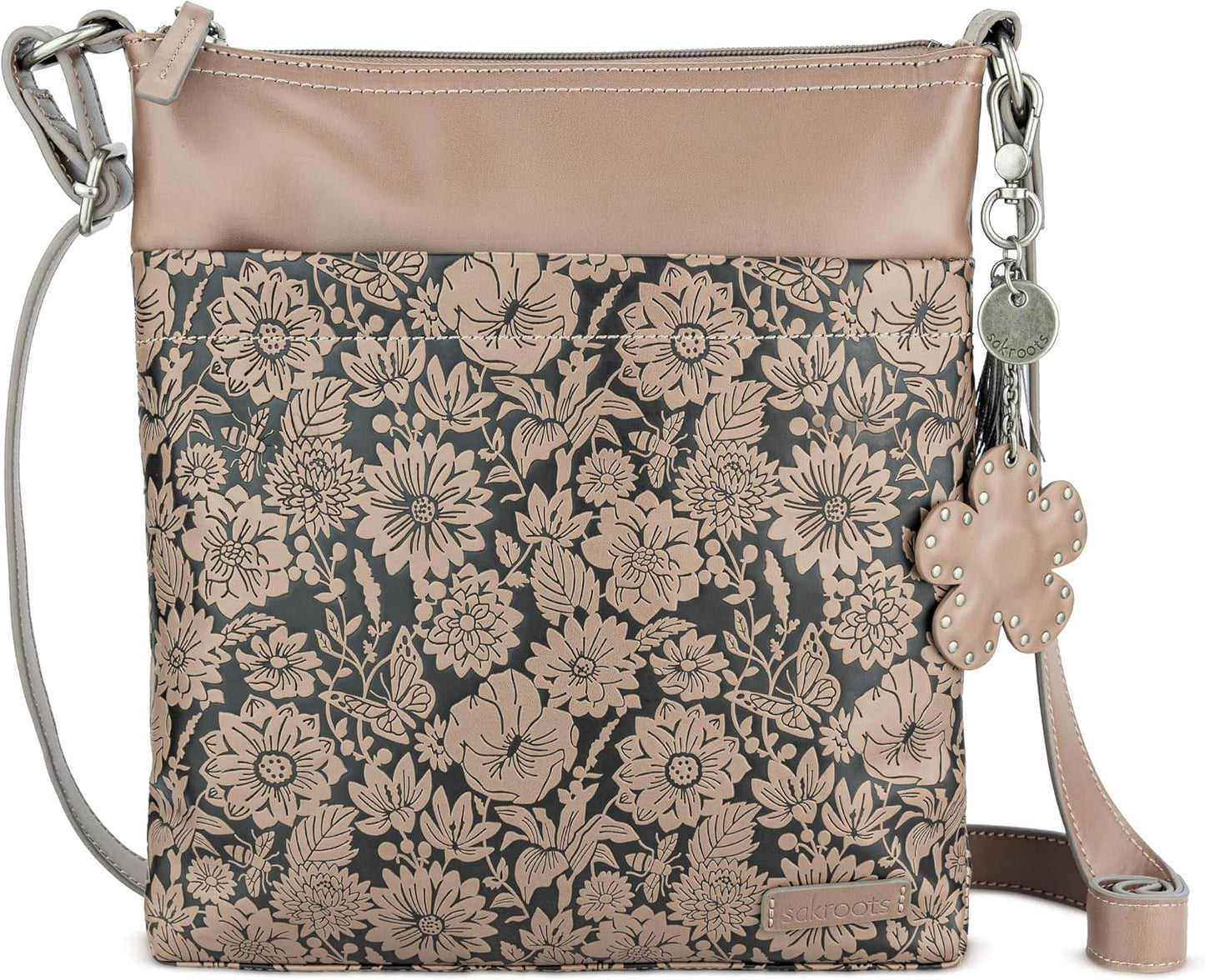 The Sak Basic Crossbody - Bolso cruzado para todos los días y viaje...