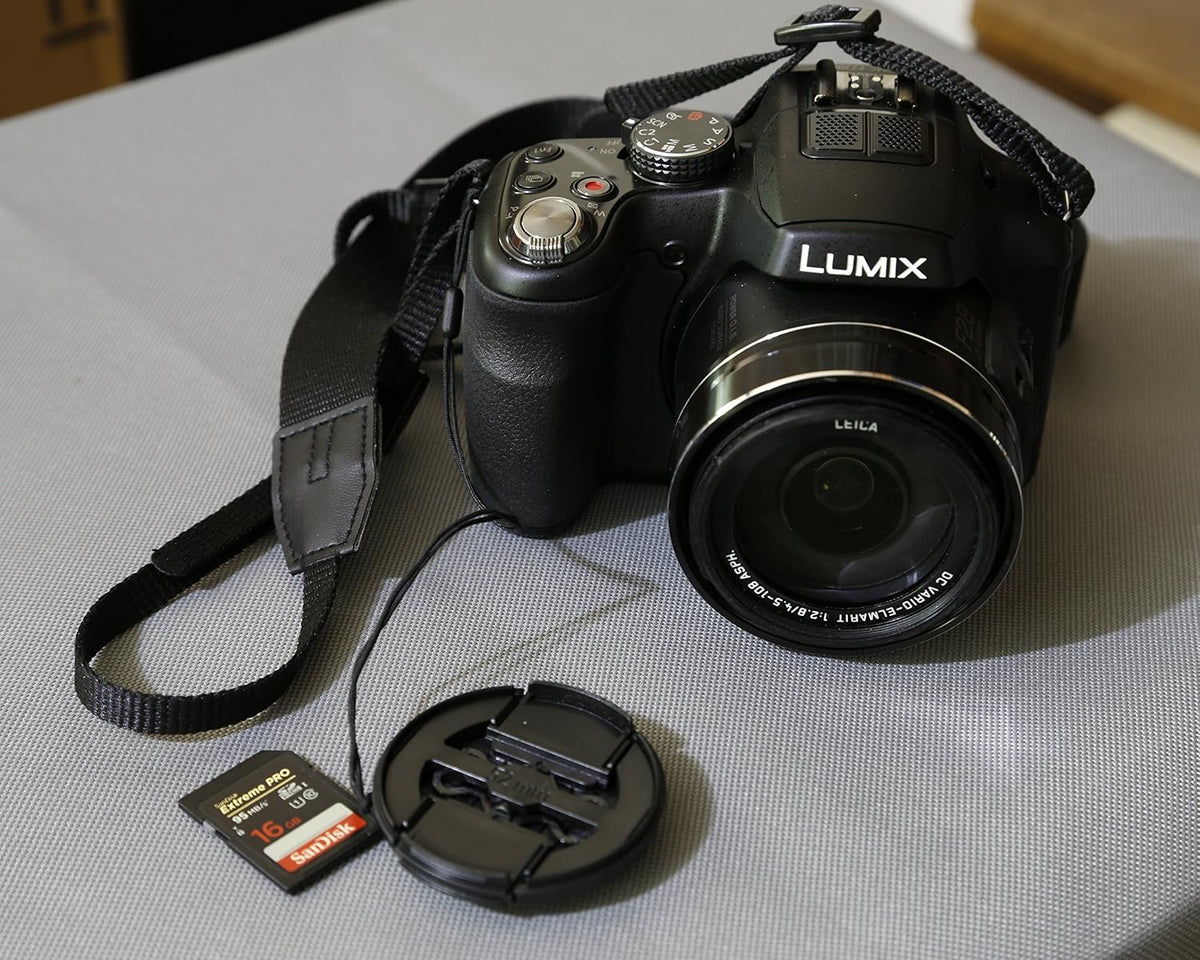 Panasonic Lumix cámara digital de 12.1 MP con sensor CMOS y zoom óp...