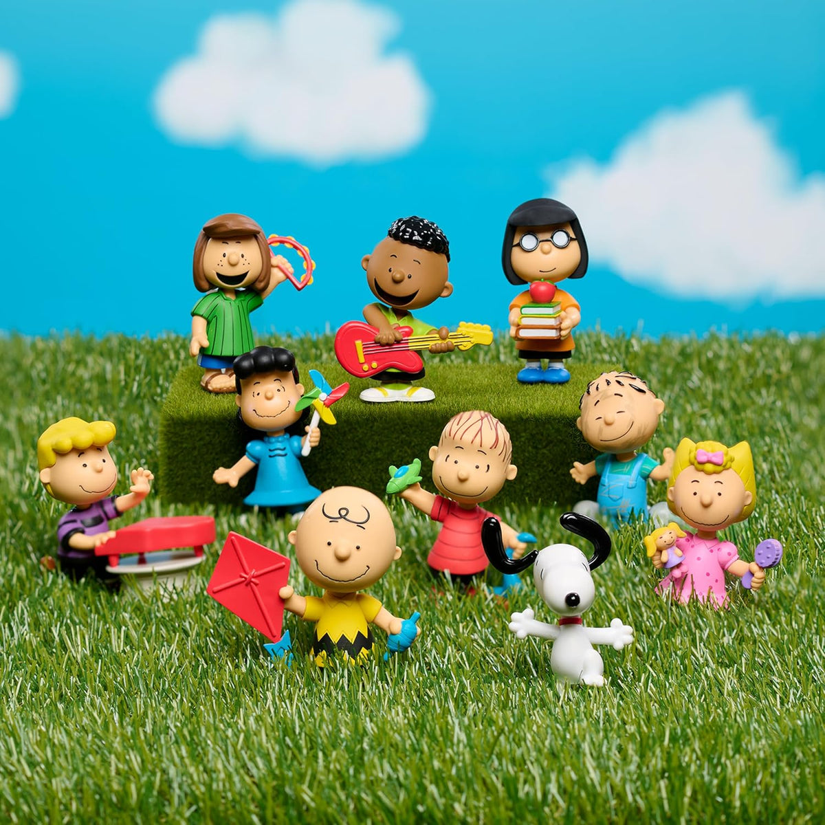 Peanuts Juego de figuras de coleccionista Just Play | Juguetes para...