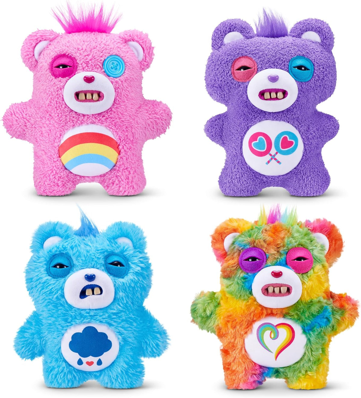 Fuggler Care Bears - Peluche de 9 pulgadas (Togetherness Bear) por...