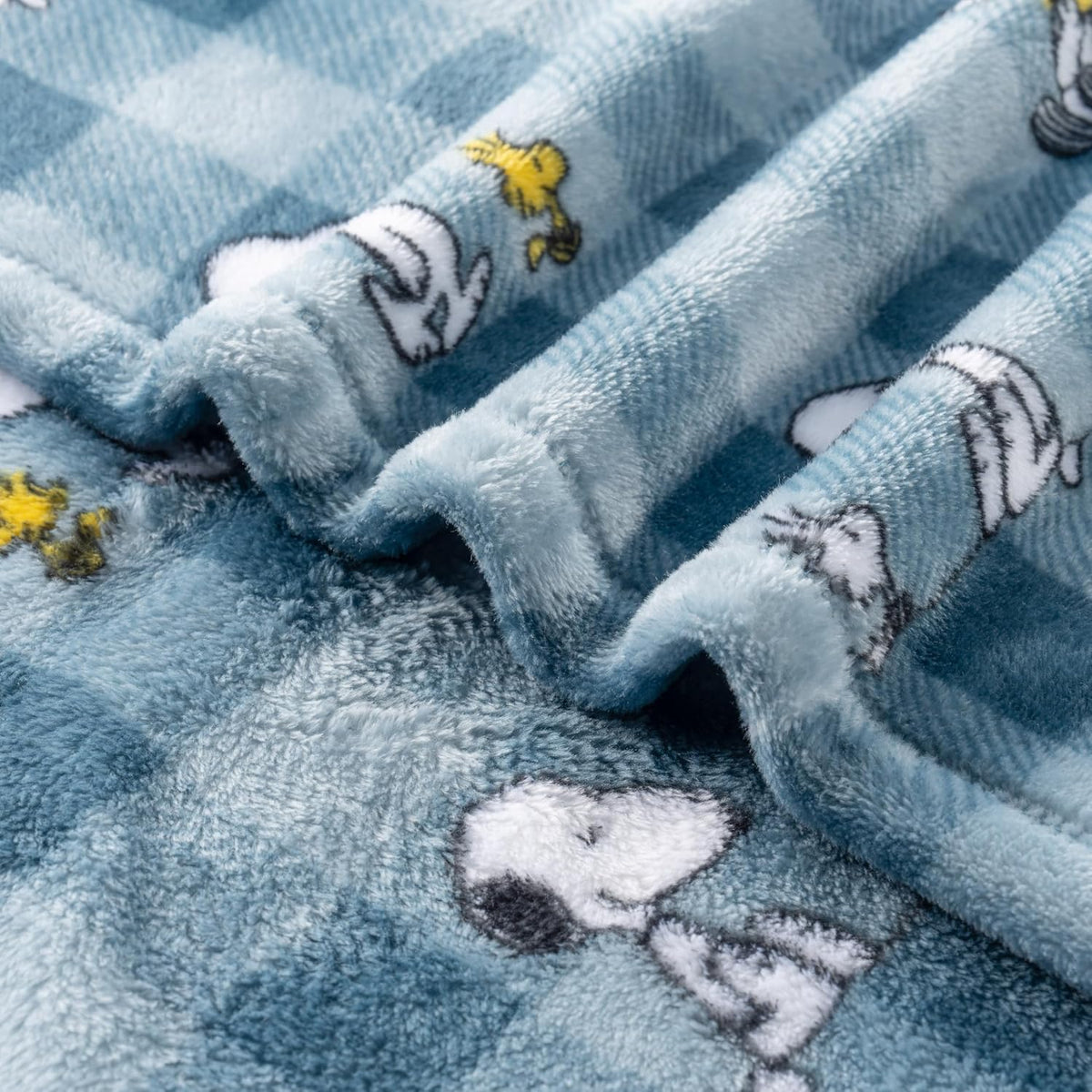 Berkshire Blanket Peanuts® VelvetLoft® - Manta de felpa de Snoopy d...