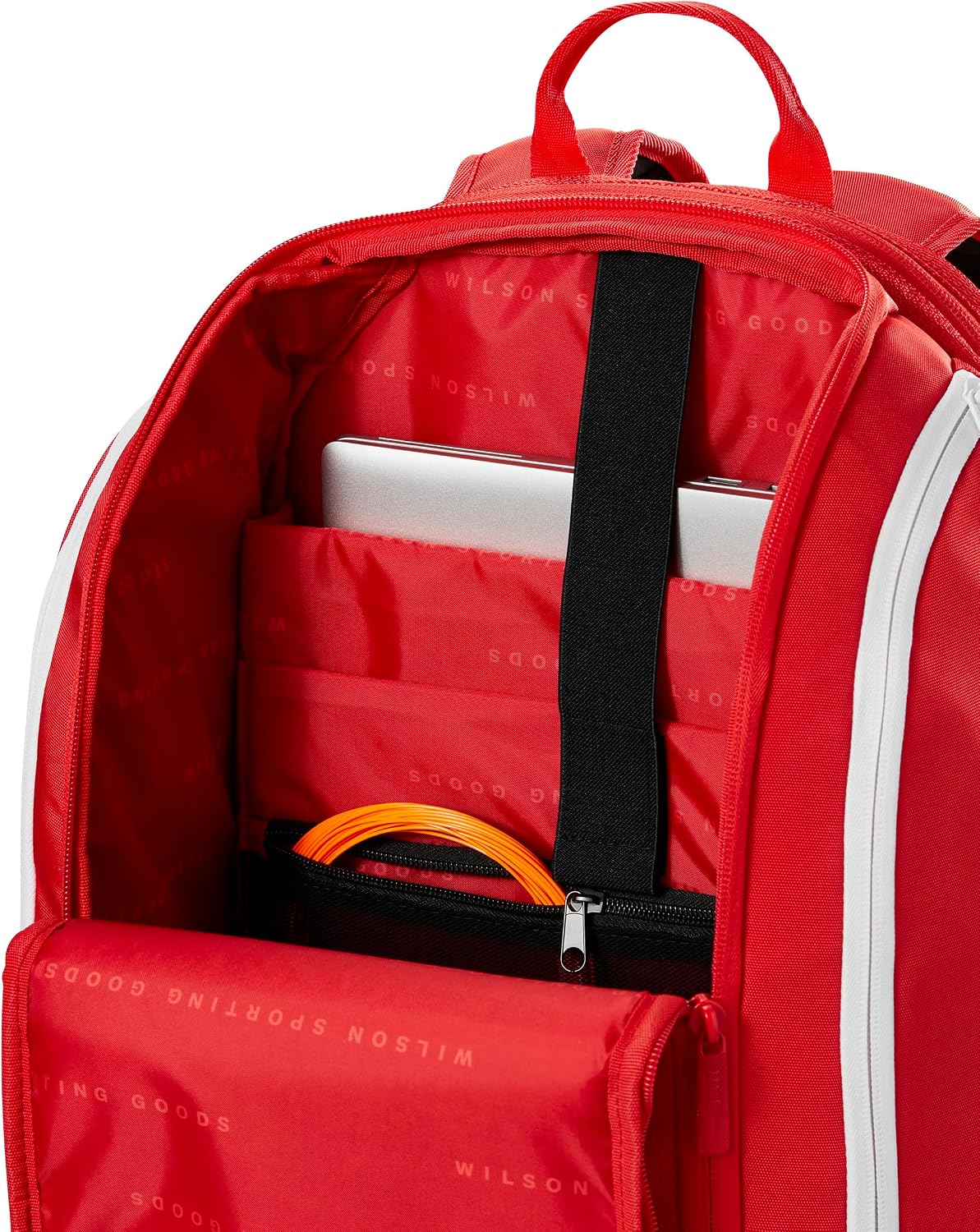 Wilson 2025 Super Tour - Bolsas para raquetas de tenis rojas - Rojo...