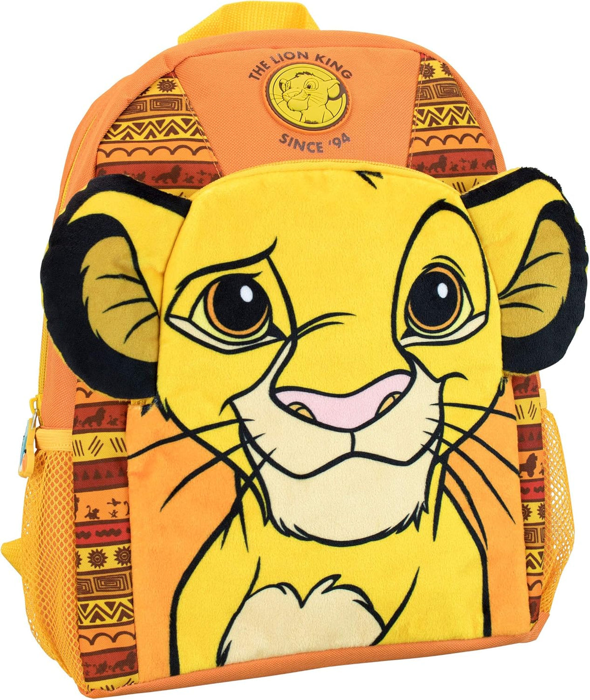 Mochila Disney Rey León | Mochila Simba | Talla única Amarillo