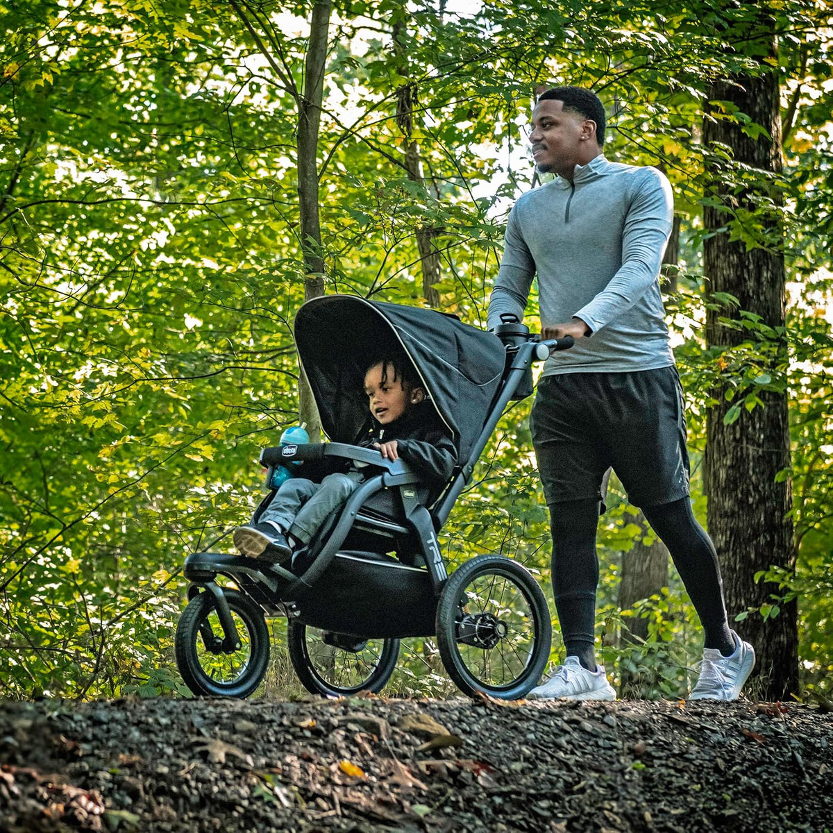 Chicco TRE Cochecito para correr, cochecito de bebé y asiento de au...