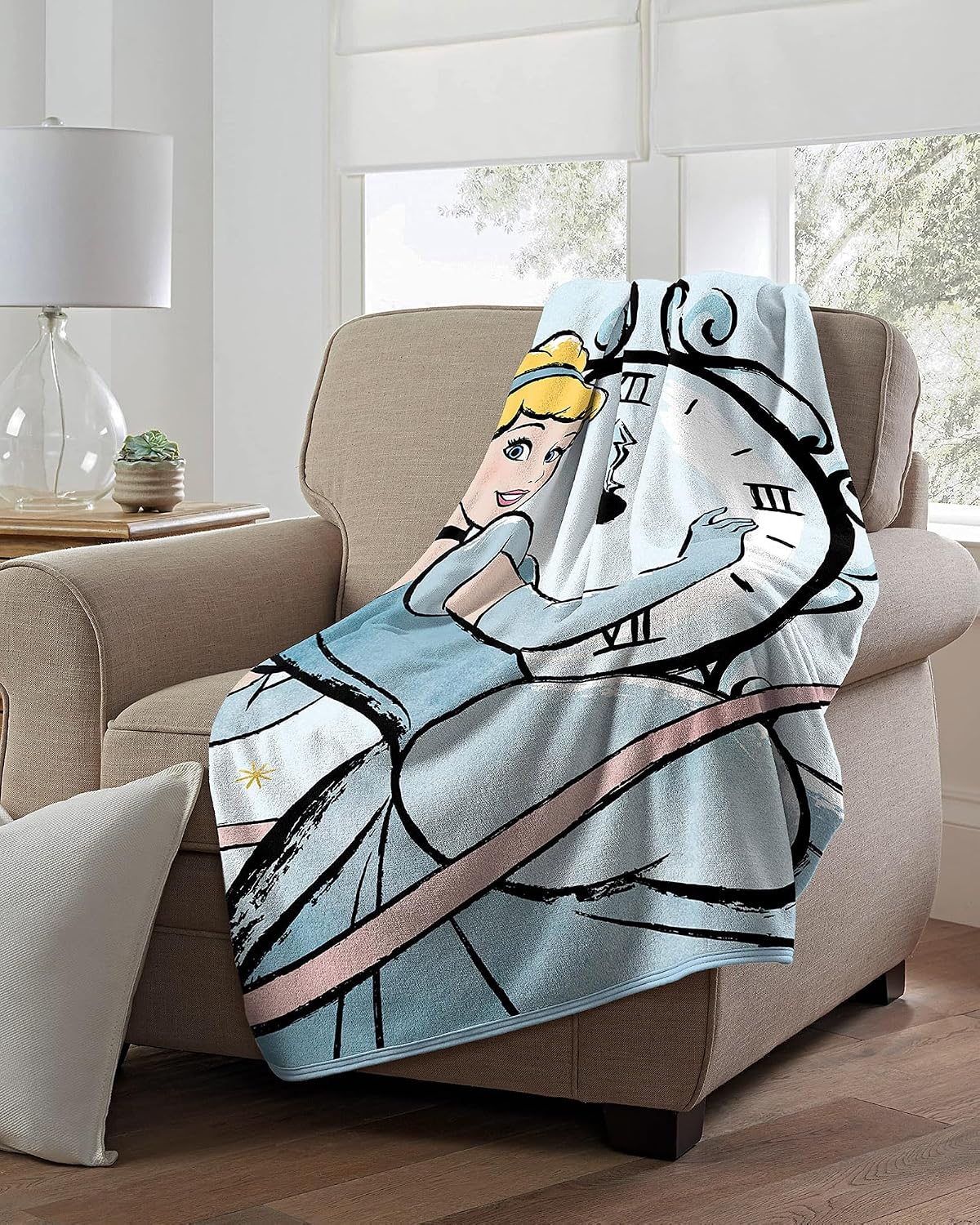 Northwest Cinderella Micro Raschel - Manta de 46 x 60 pulgadas, a t...