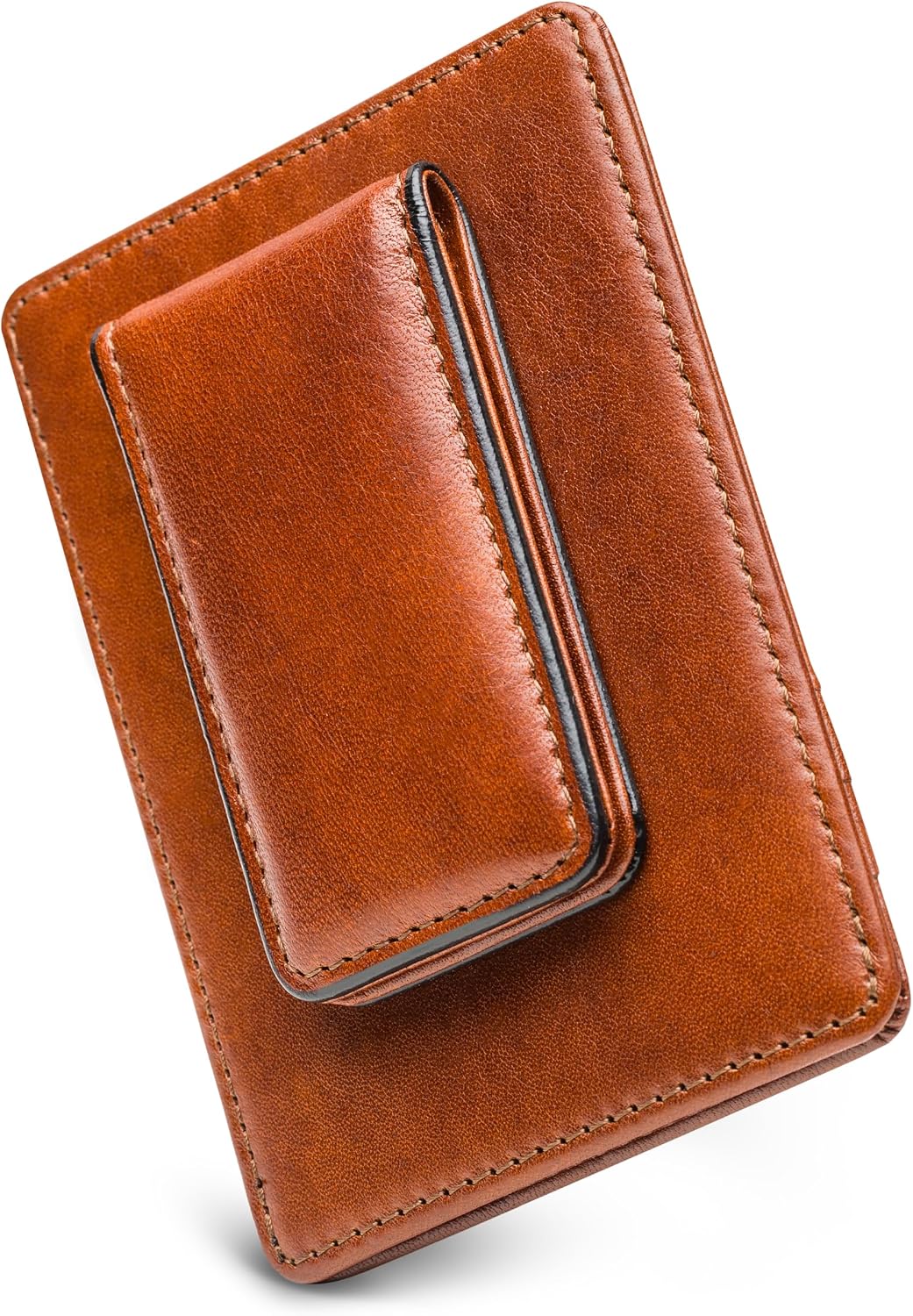 Bosca Cartera con bolsillo frontal para hombre en piel vieja - RFID