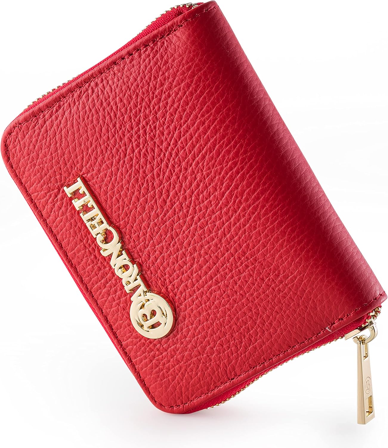 Baroncelli Carteras de cuero para mujer, tamaño mediano, fabricadas...