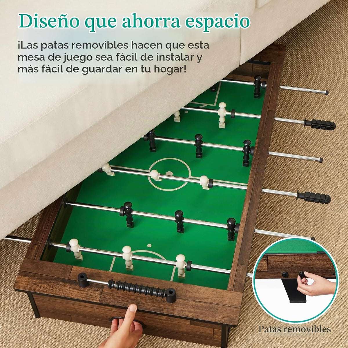 Best Choice Products - Mesa de futbolín de mesa de 40 pulgadas, mes...