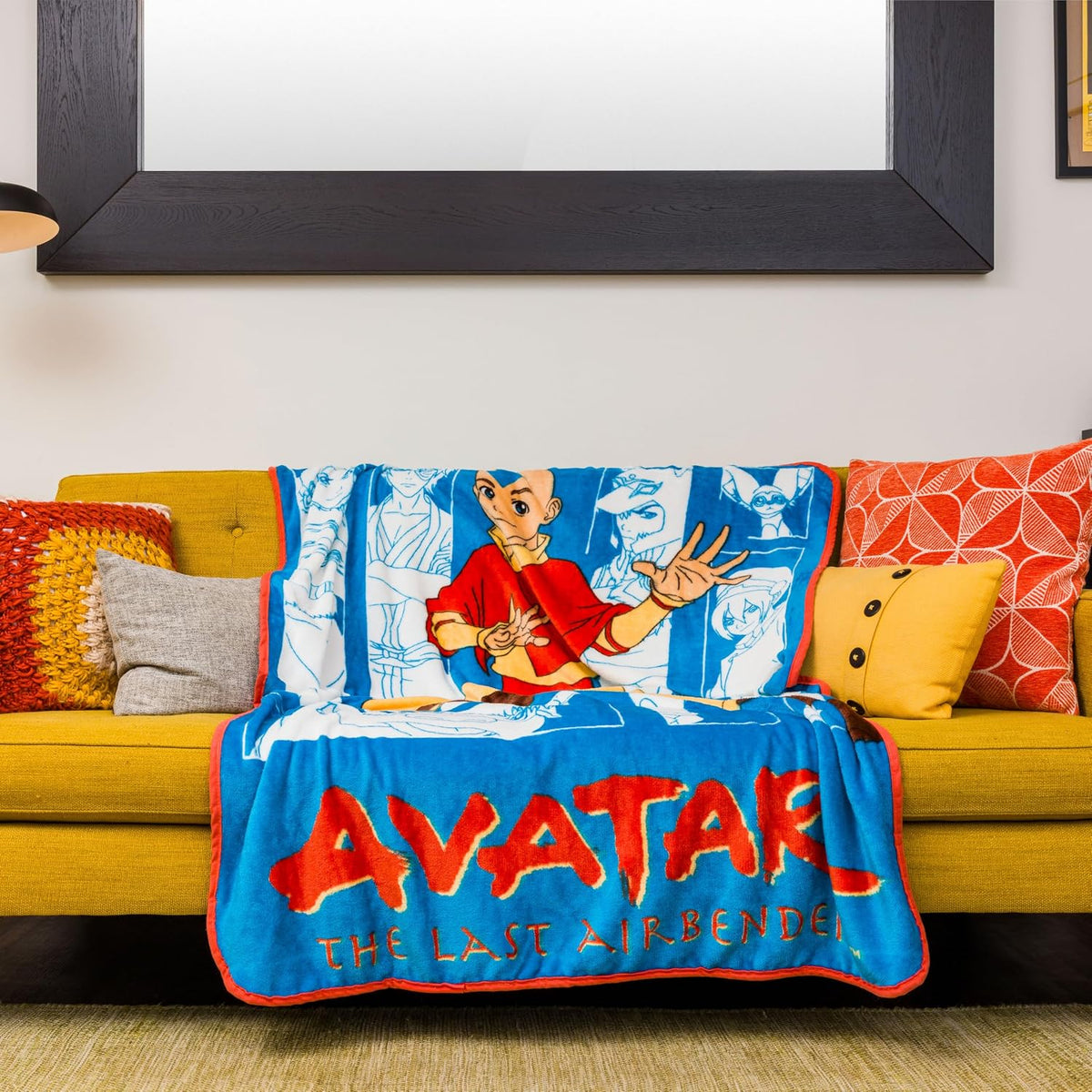 Silver Buffalo Avatar The Last Airbender With Aang, Zuko, Katara, S...