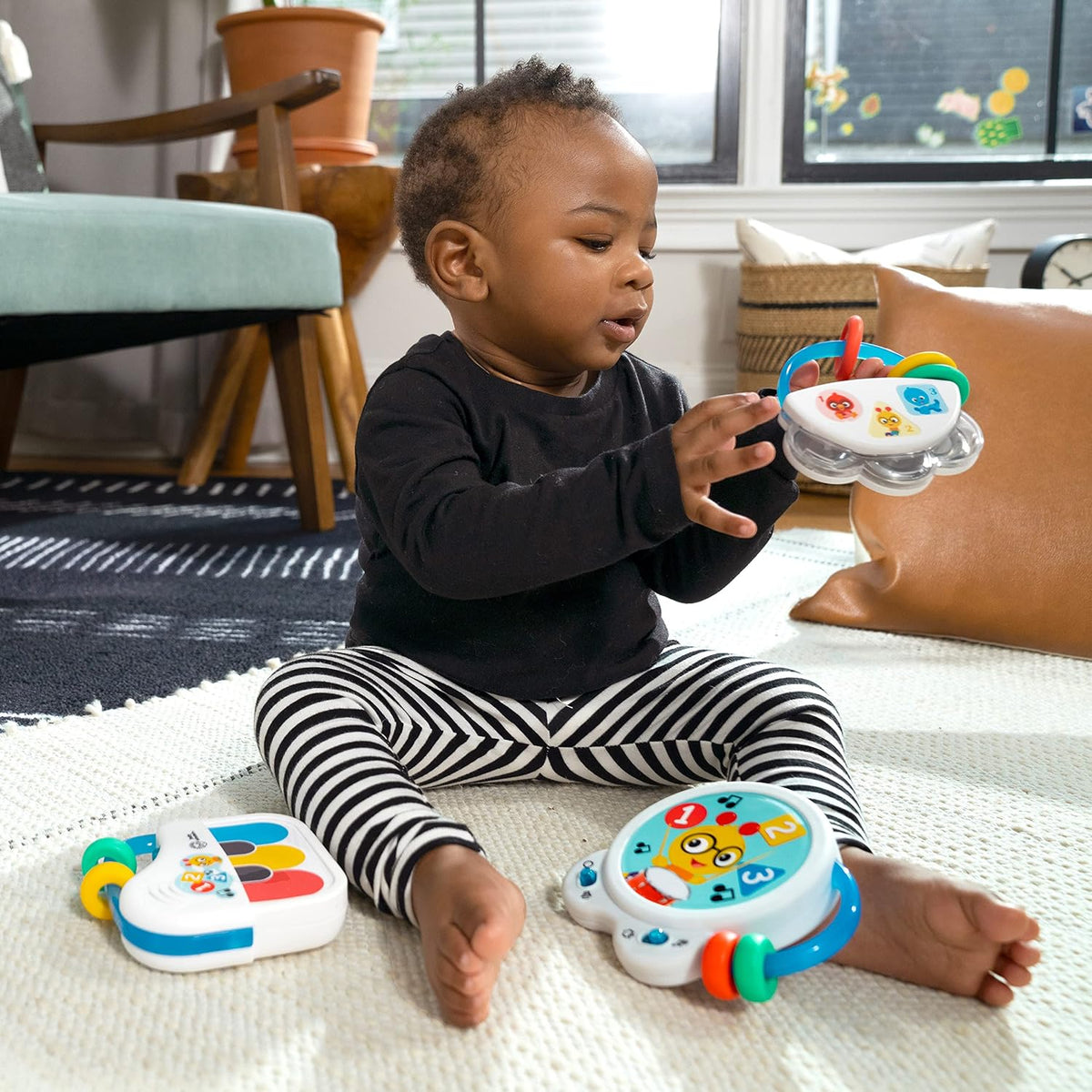 Baby Einstein Small Symphony - Juego de juguetes musicales de 3 pie...