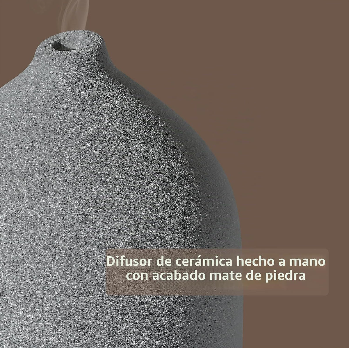 Gooamp Difusor de aceite esencial de cerámica 200ML para el hogar,...