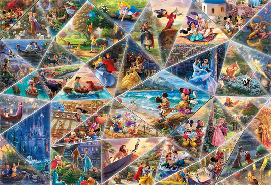 Ceaco - Thomas Kinkade - Disney Collage - Rompecabezas de 2000 piez...