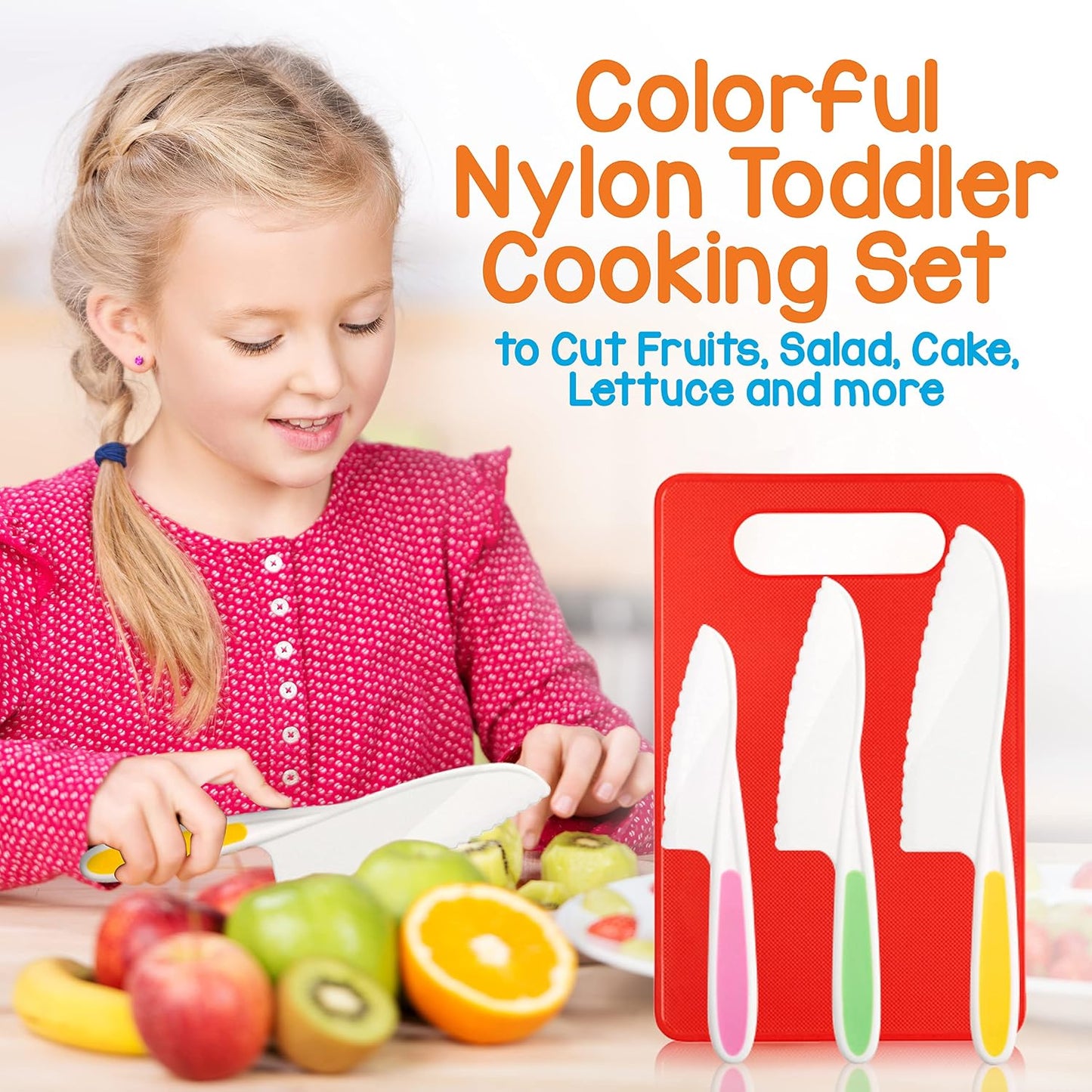 NutriChef Juego de cocina y horneado para niños, juego completo de...