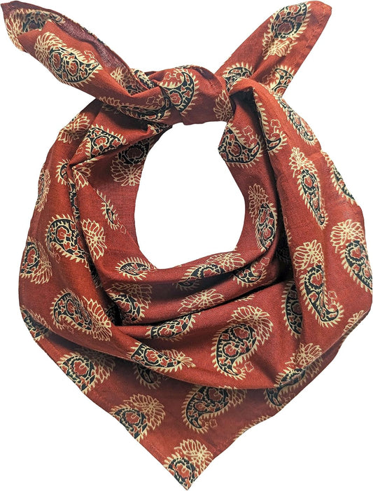 AVKA Studio Bandanas 100% algodón para mujeres y hombres, paquete d...