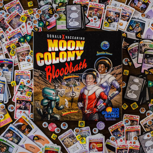 Rio Grande Games: Moon Colony Bloodbath - Juego de Cartas de Estrat...