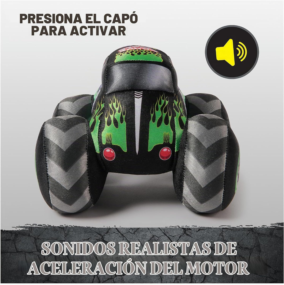 Monster Jam - Camión monstruo oficial de Grave Digger con sonido, j...