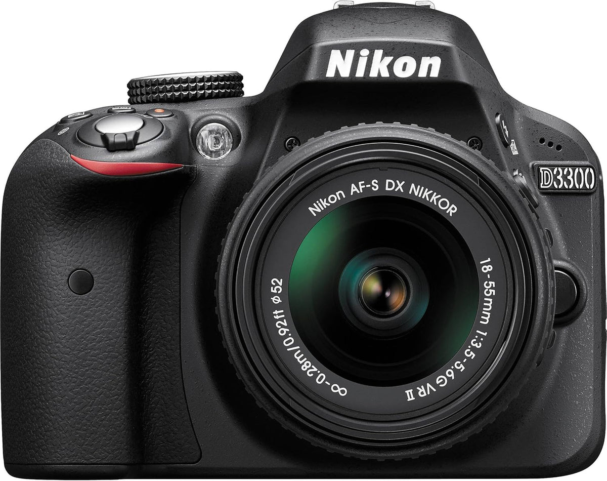 Nikon D3300 24.2 MP CMOS Digital SLR con lente de zoom Auto enfoque...