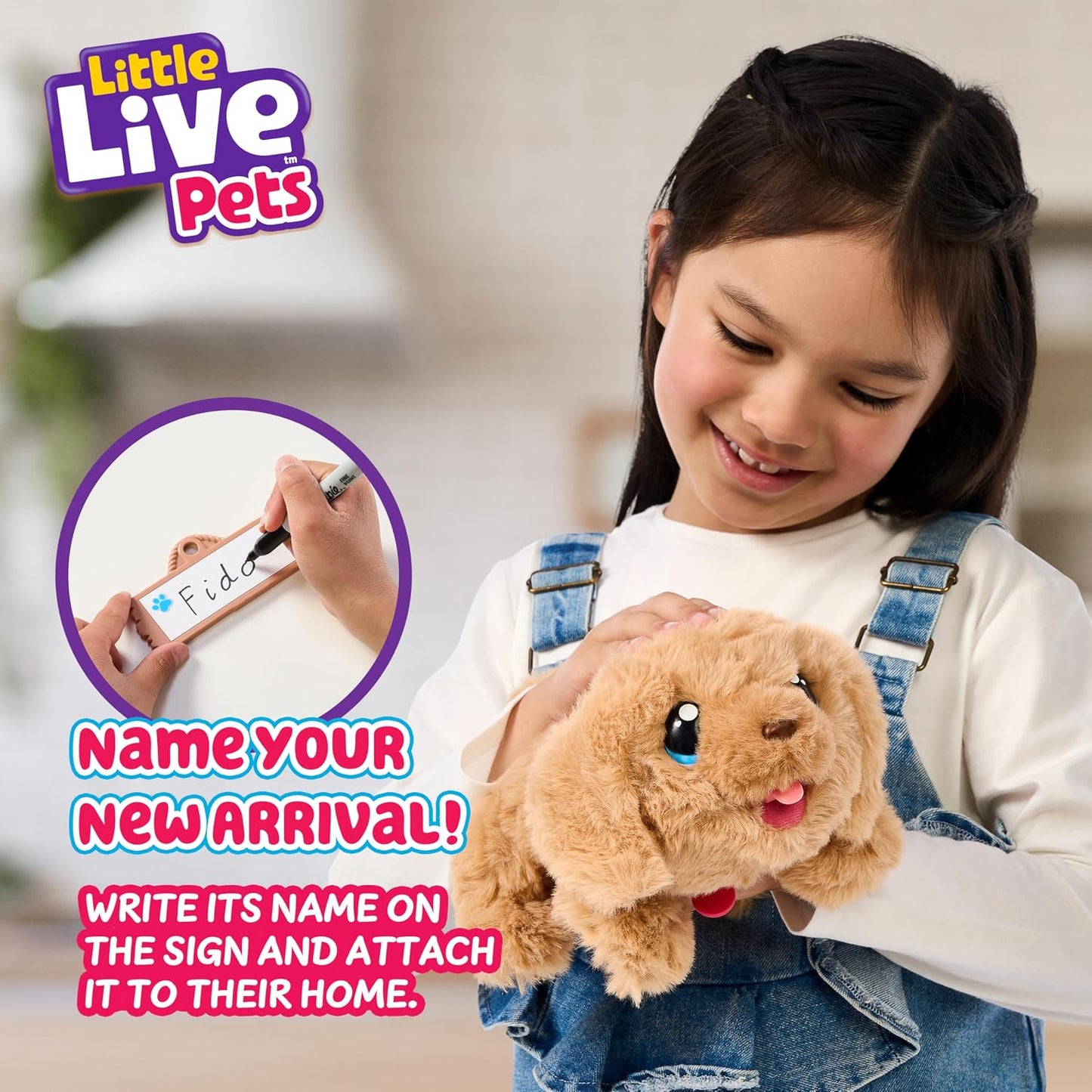 Little Live Pets My Puppy's Home Playset, juego interactivo par...