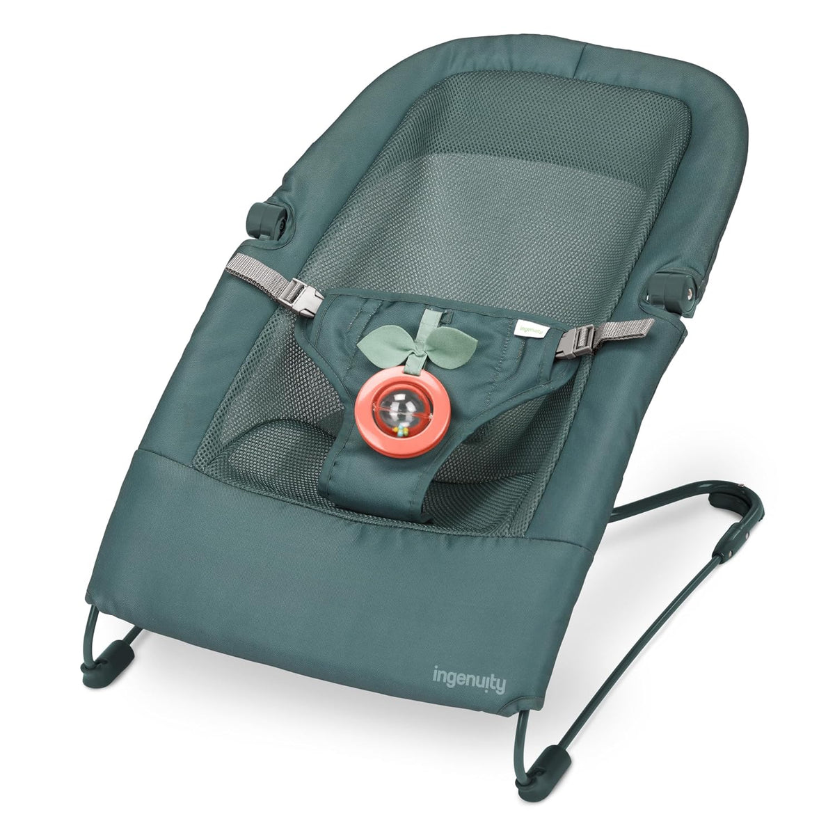 Ingenuity Stow &amp; Go - Portabebés plegable compacto, asiento por...