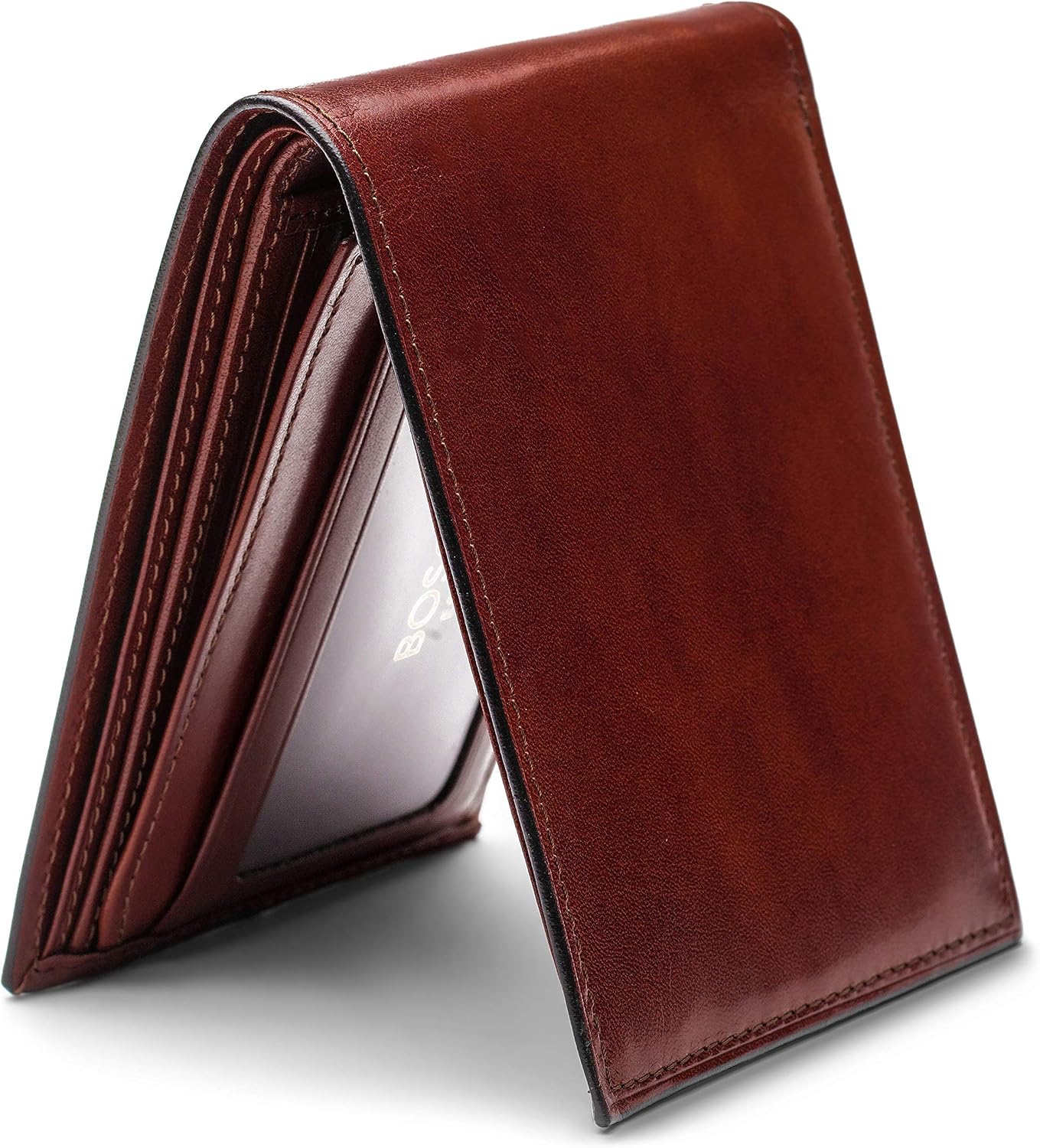Bosca Bifold para hombre con tarjeta\/solapa de identificación, Mar...