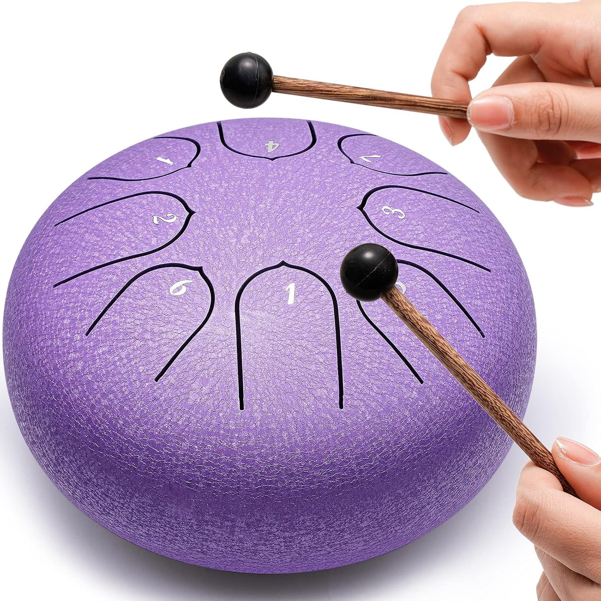 Lronbird Percusión de tambor de lengua de acero, instrumentos music...