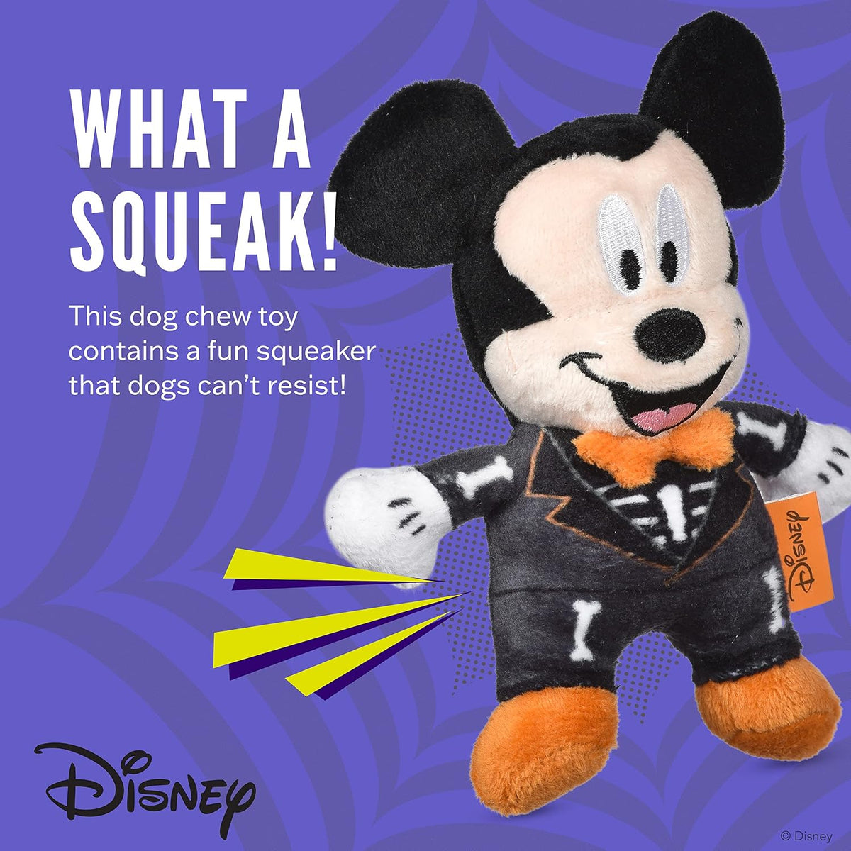 Disney Mickey Mouse - Peluche de Halloween, un bonito animal de pel...