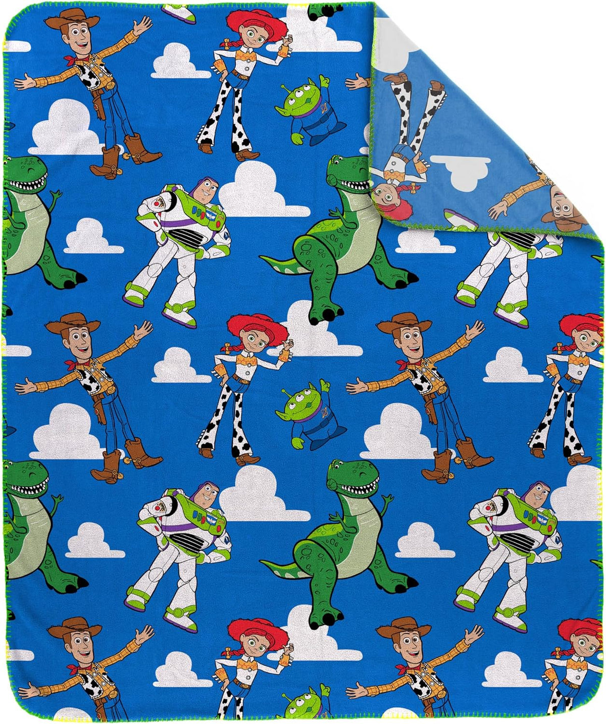 Jay Franco Toy Story - Manta de forro polar para niños, ligera, 40...