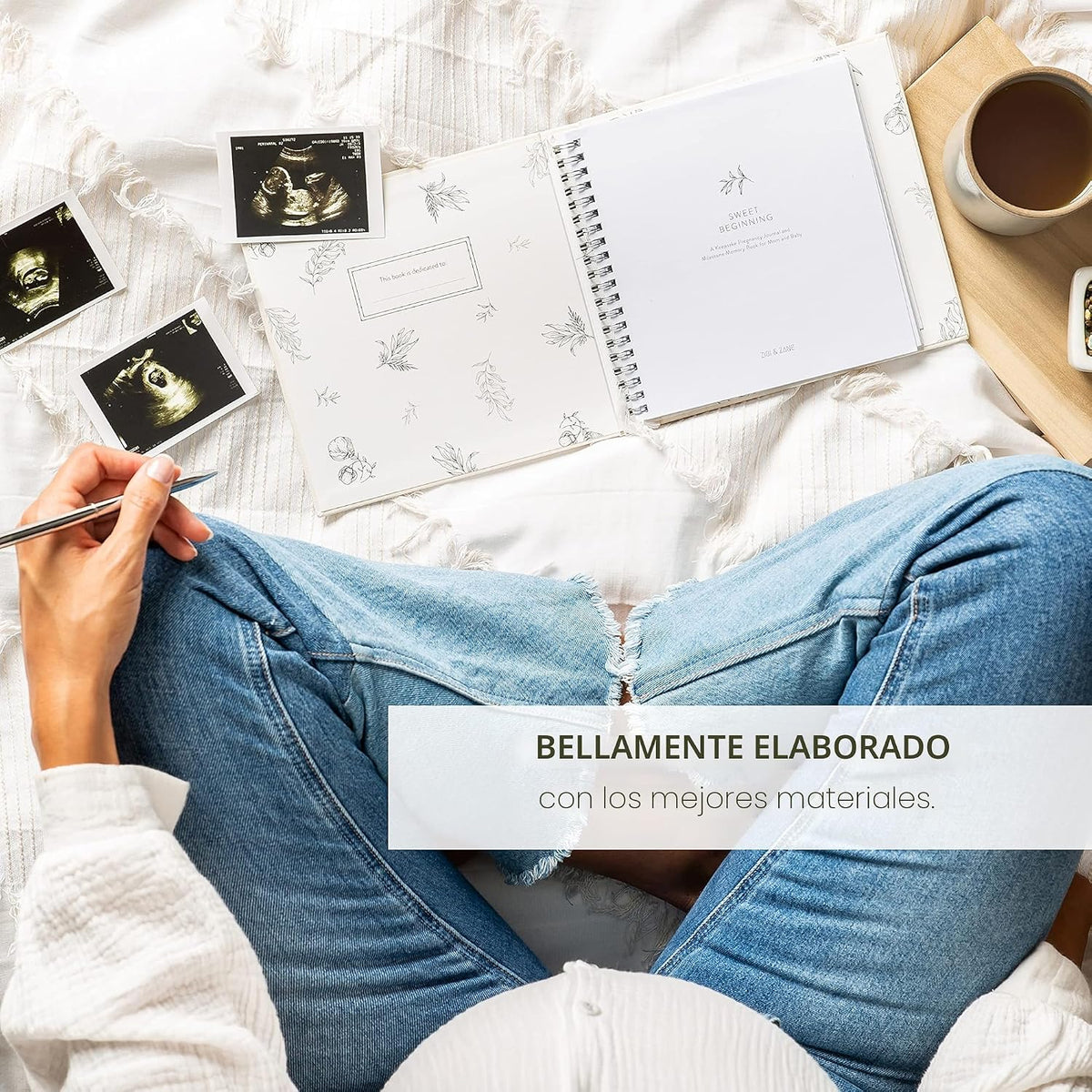 Diario de embarazo de recuerdo: un libro de embarazo para apreciar...