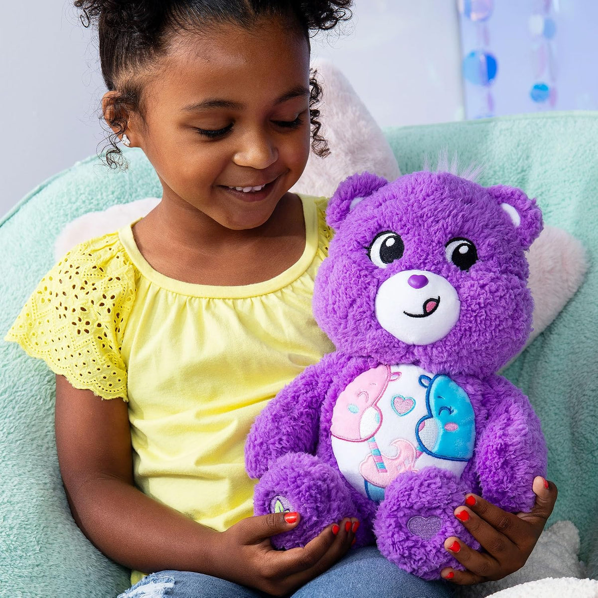 Care Bears Peluche de 14" de Tamaño Mediano - Oso Compartir Car...