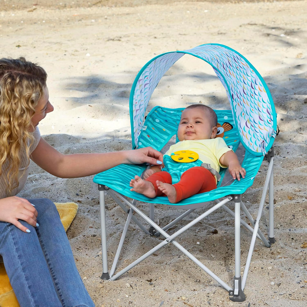 Bright Starts Disney Finding Nemo Pop 'N Chill Asiento de Viaje...