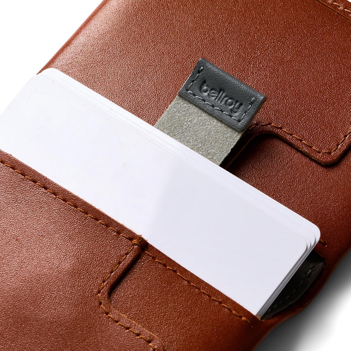 Bellroy Slim Sleeve, billetera de cuero delgada (capacidad máxima:...