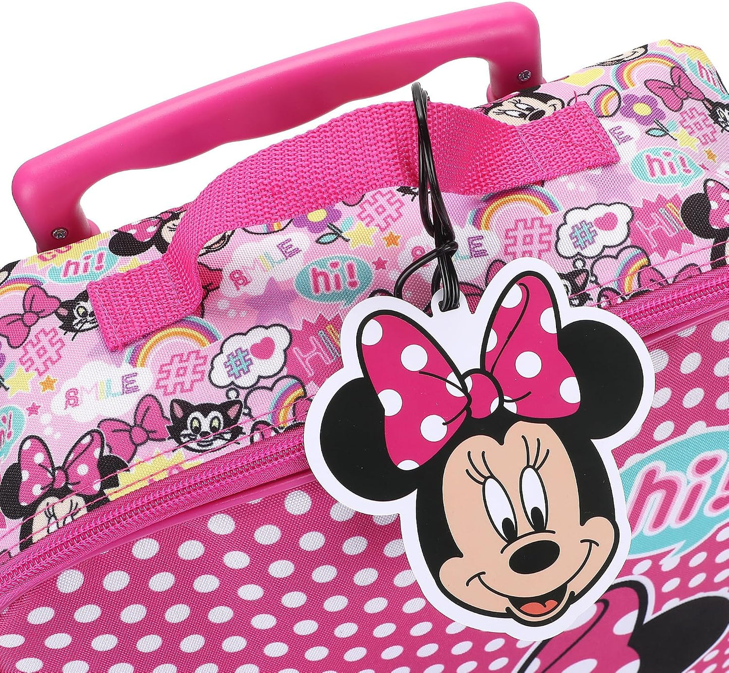 Bioworld Minnie Mouse Classic - Juego de equipaje de 4 piezas para...