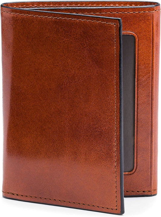 Bosca Doble I.D. Trifold para hombre