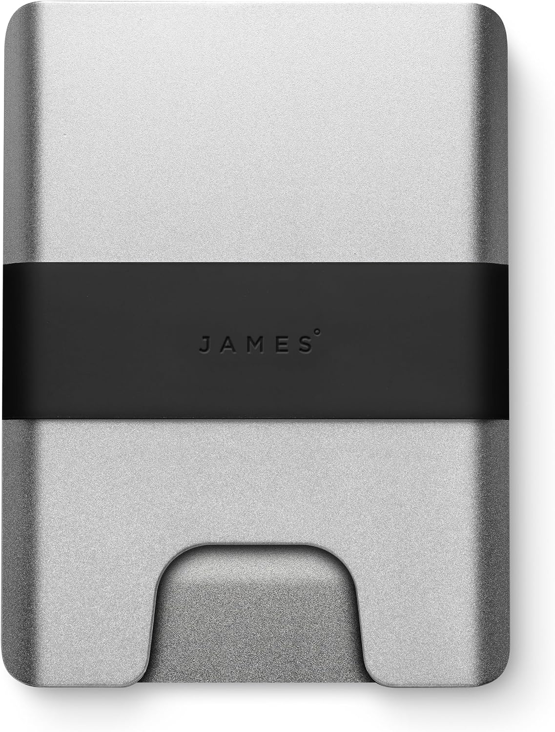 JAMES° La cartera de aluminio mecanizado CNC minimalista para hombr...