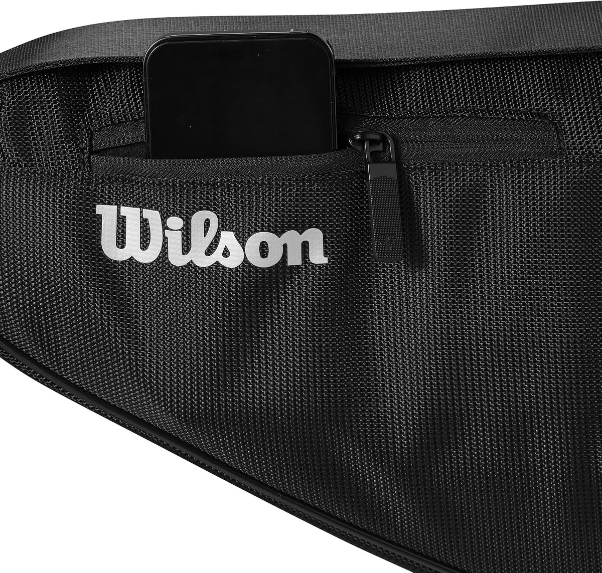 WILSON RF - Funda para raqueta de tenis, color negro