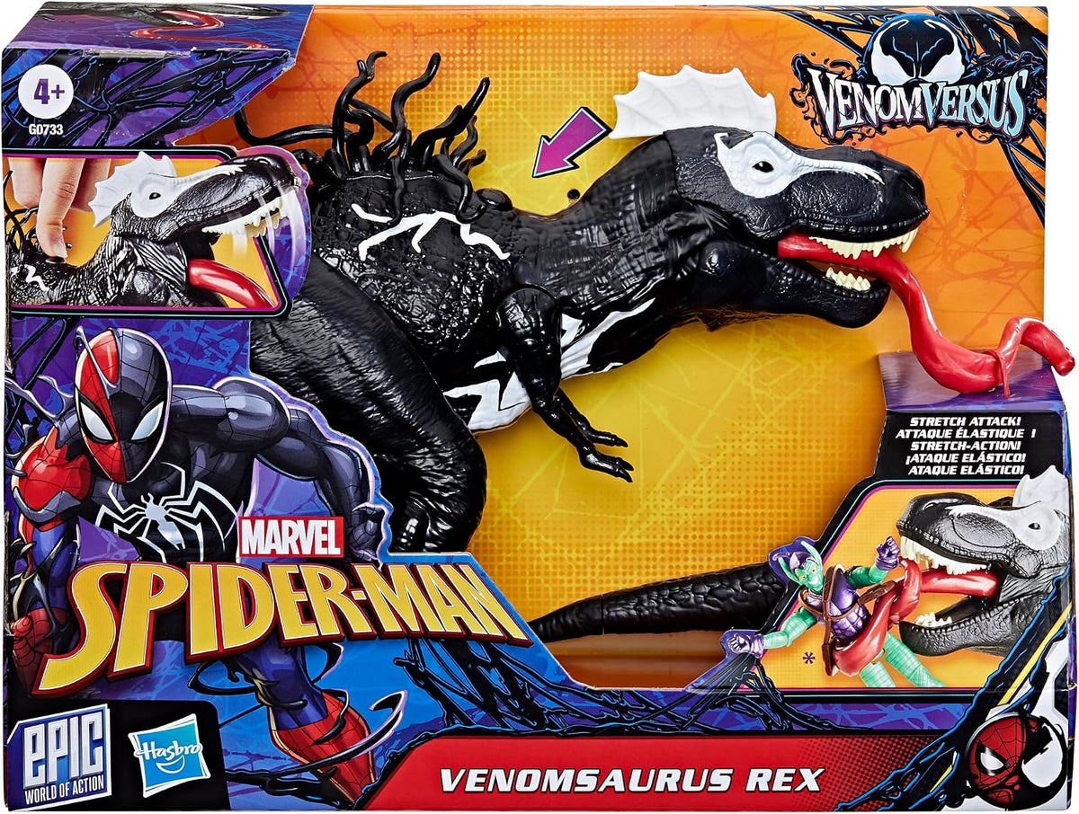 Spider-Man Marvel Mundo Épico de Acción VenomVersus Venomsaurus Rex...