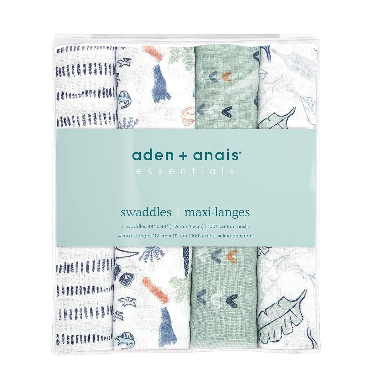aden + anais Essentials Manta Envolvente, Mantas de Muselina para N...