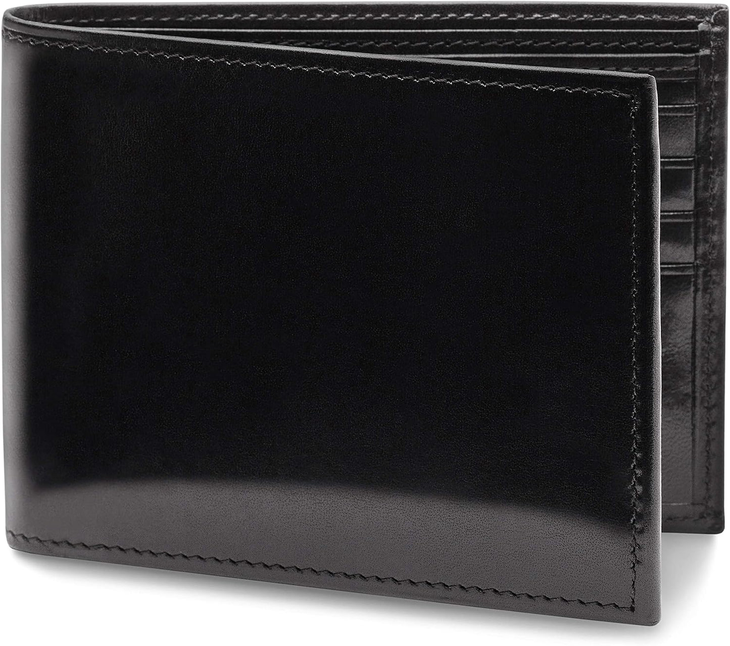 Bosca Bifold para hombre con tarjeta\/solapa de identificación, Neg...