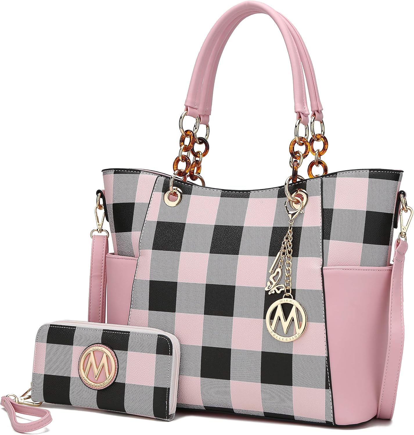 J'OMOR by Mia Bolsa de mano para mujer, juego de bolso con cart...