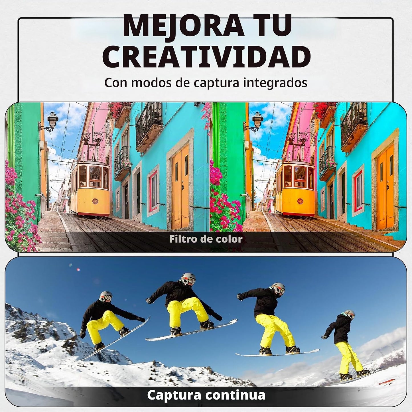 Minolta Cámara MNS10 Super Slim de 48MP, video 4K Ultra Video, filt...