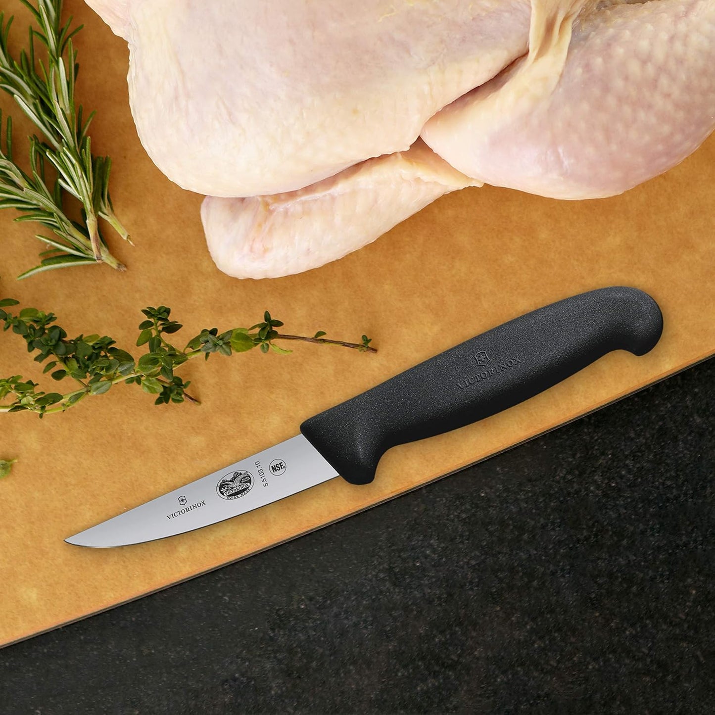 Victorinox, cubertería para chefs, 3 unidades, 8 pulgadas, Negro |...