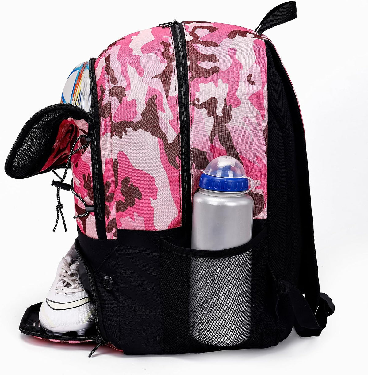 Hsmihair - Mochila de fútbol juvenil - Mochila para fútbol y balonc...