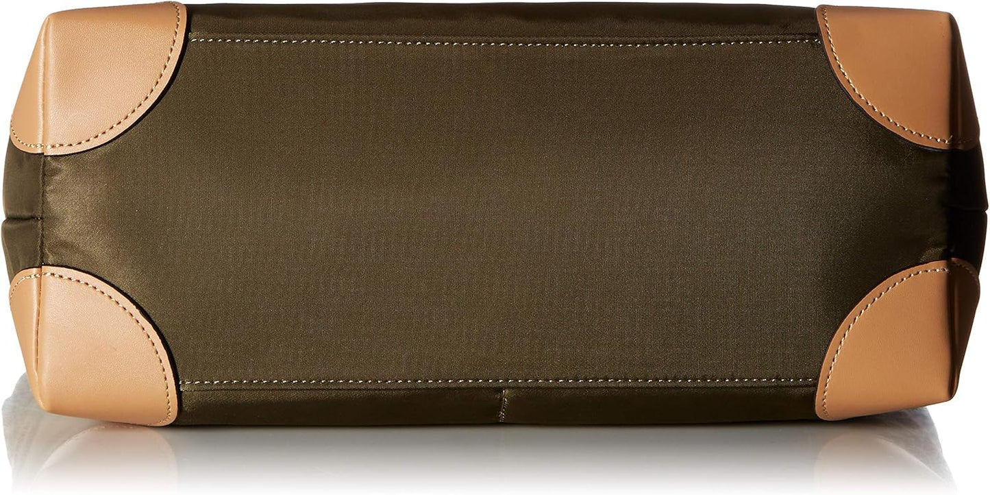 Calvin Klein Teodora - Bolsa de nailon con cremallera frontal