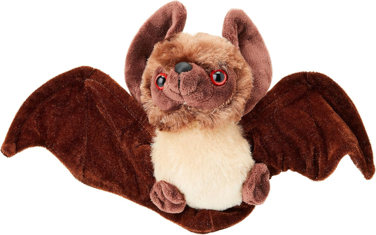 Wild Republic Hug'ems - Mini murciélago de peluche, 7 pulgadas