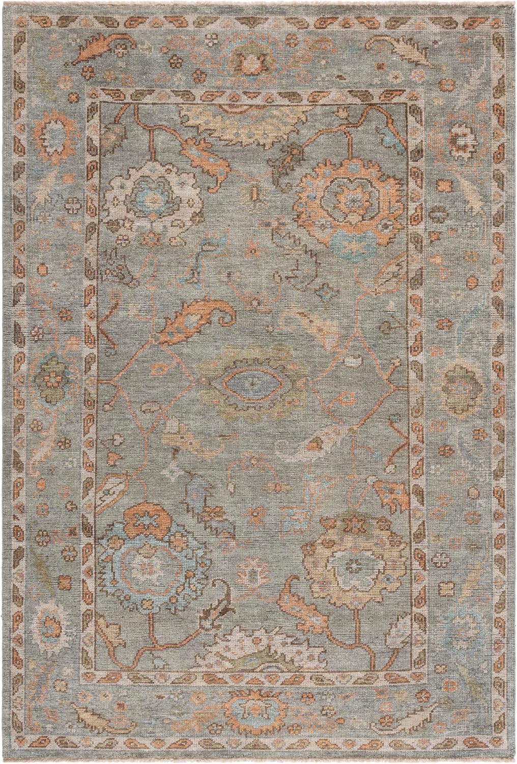 SAFAVIEH Izmir Collection IZM181F-6 - Alfombra de área de 6 x 9 pie...