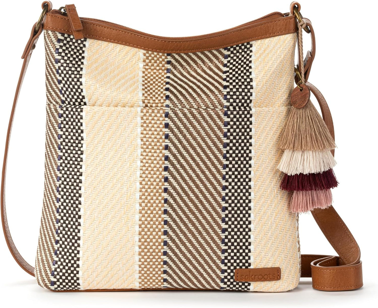 The Sak Basic Crossbody - Bolso cruzado para todos los días y viaje...