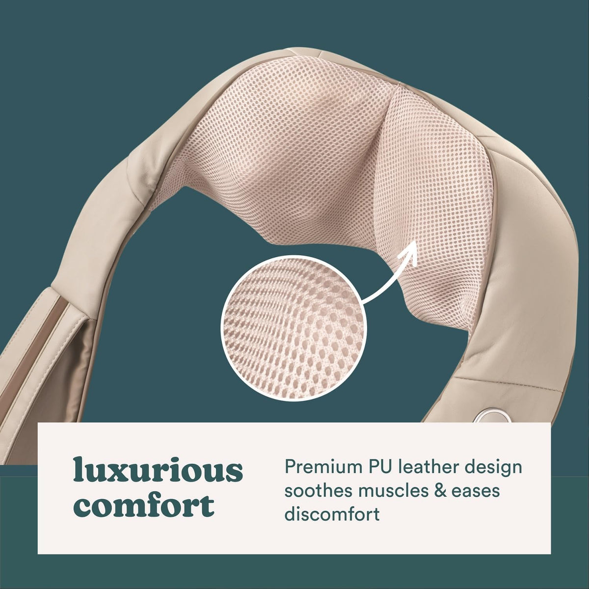 Homedics Shiatsu Deluxe Masajeador de cuello y hombros con calor |...